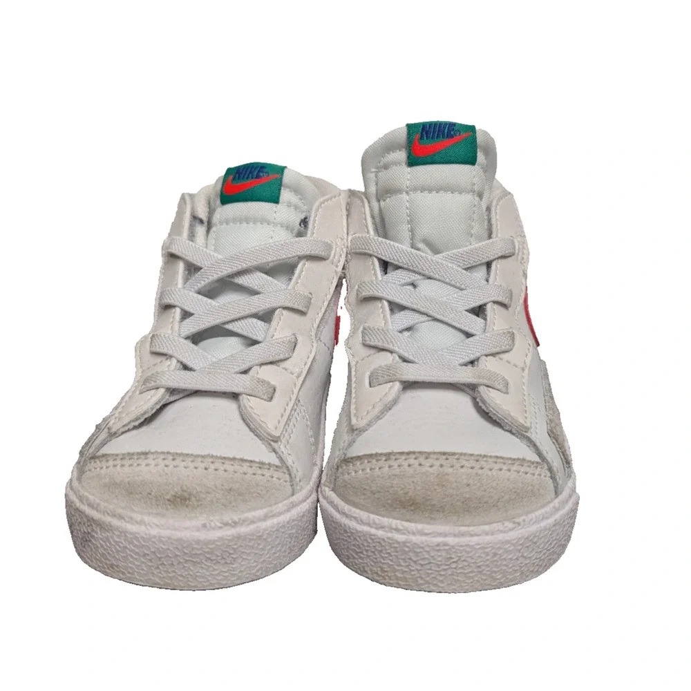 Nike Blazer Mid '77 Sneaker Toddler Kids 8C Lace Up Shoes Hook Loop Athleisure